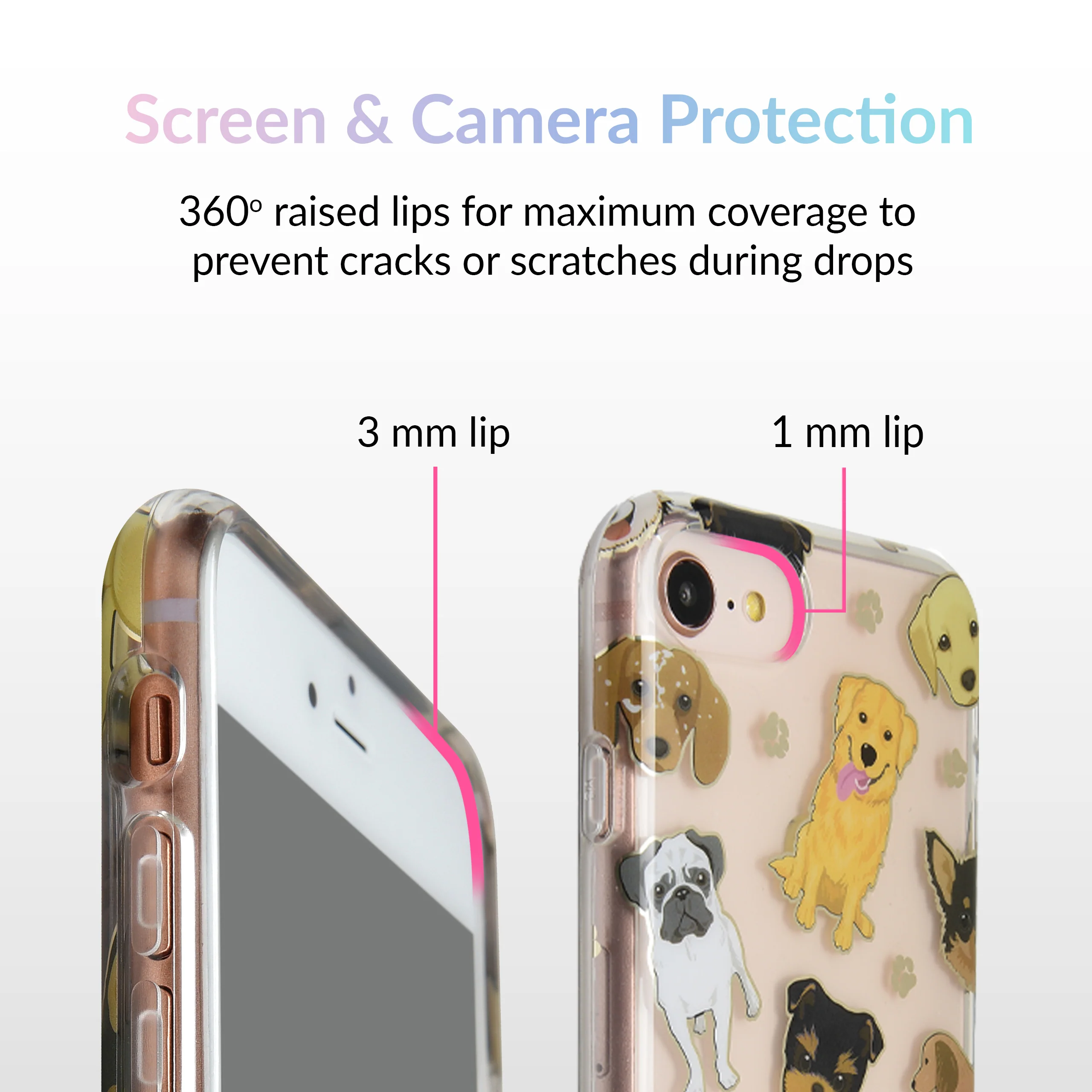 Dog Clear iPhone Case - Image 9