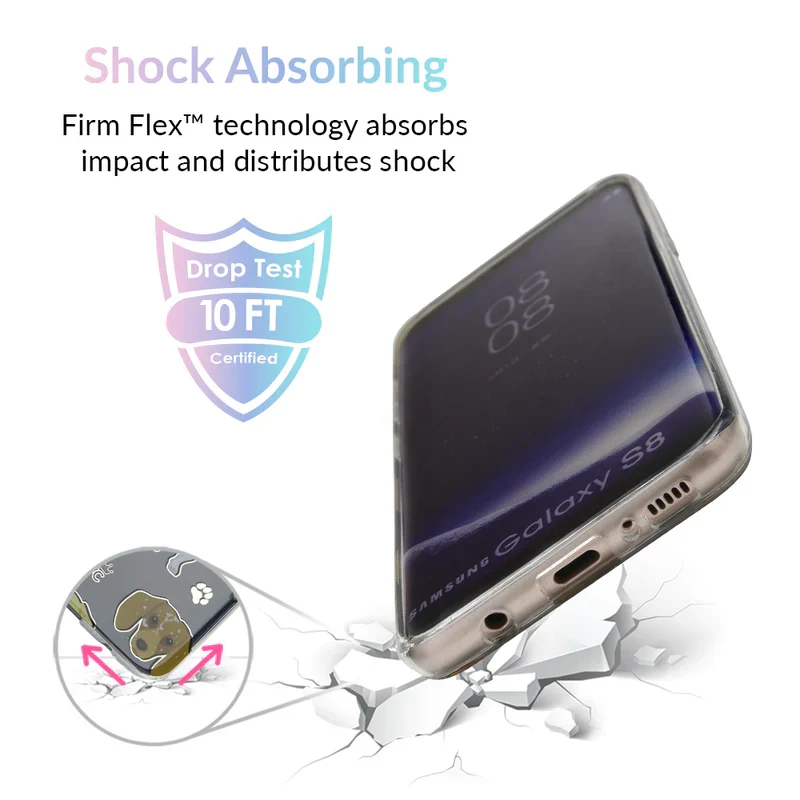 Dog Clear Samsung Galaxy Case - Image 10