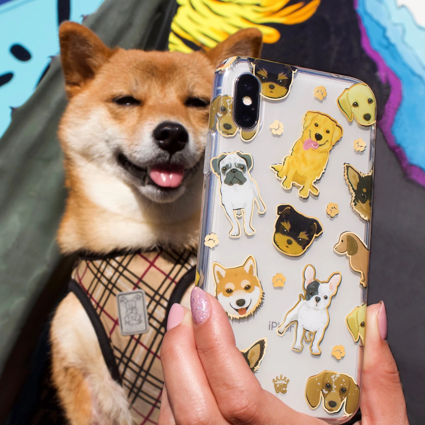 Dog Clear Samsung Galaxy Case - Image 12