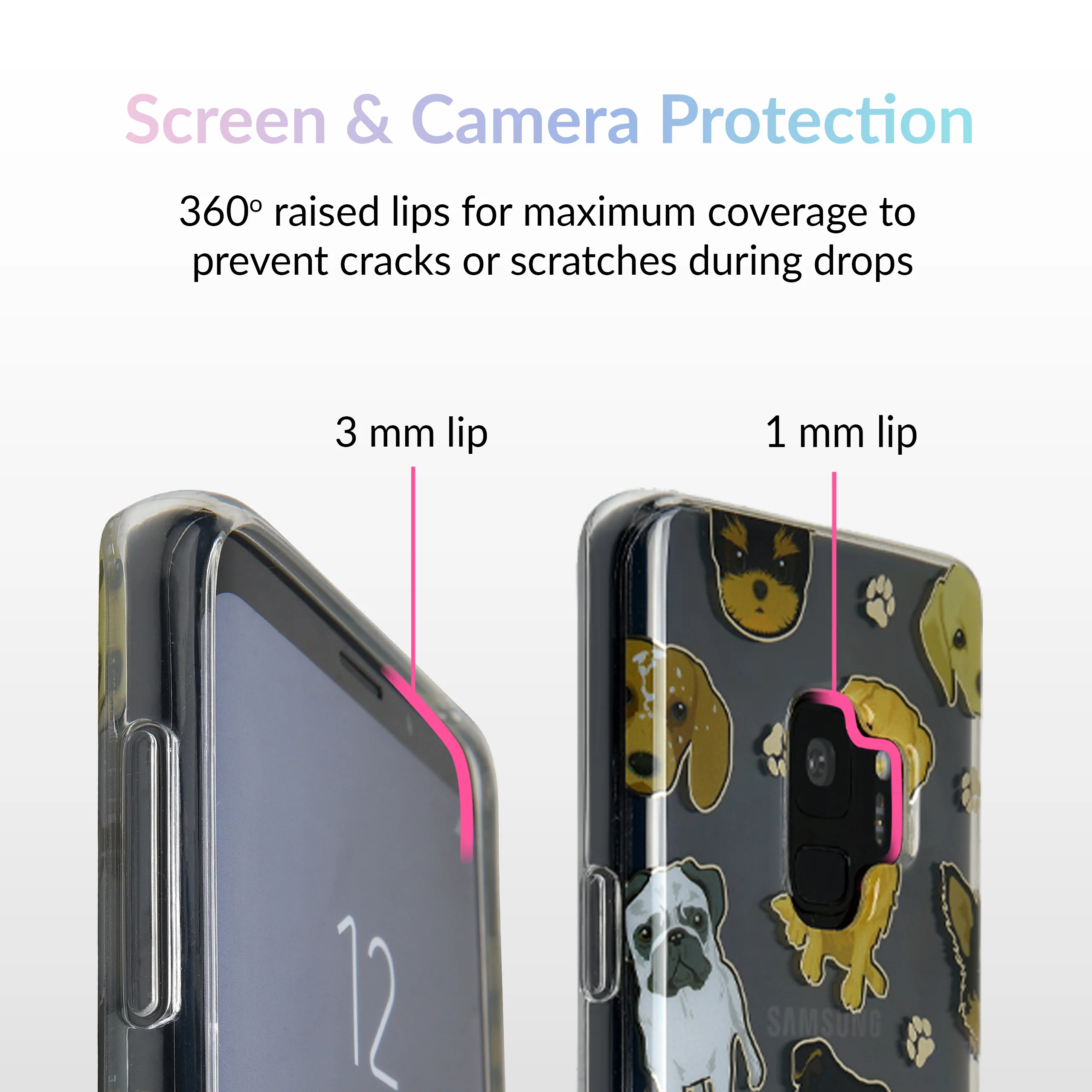 Dog Clear Samsung Galaxy Case - Image 13