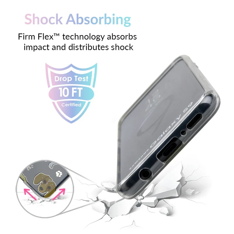 Dog Clear Samsung Galaxy Case - Image 14