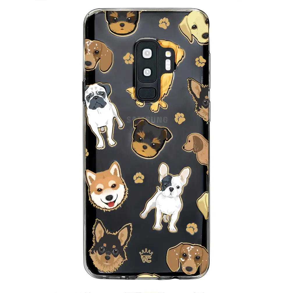 Dog Clear Samsung Galaxy Case - Image 18