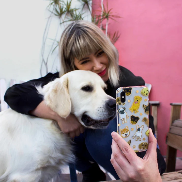 Dog Clear Samsung Galaxy Case - Image 2