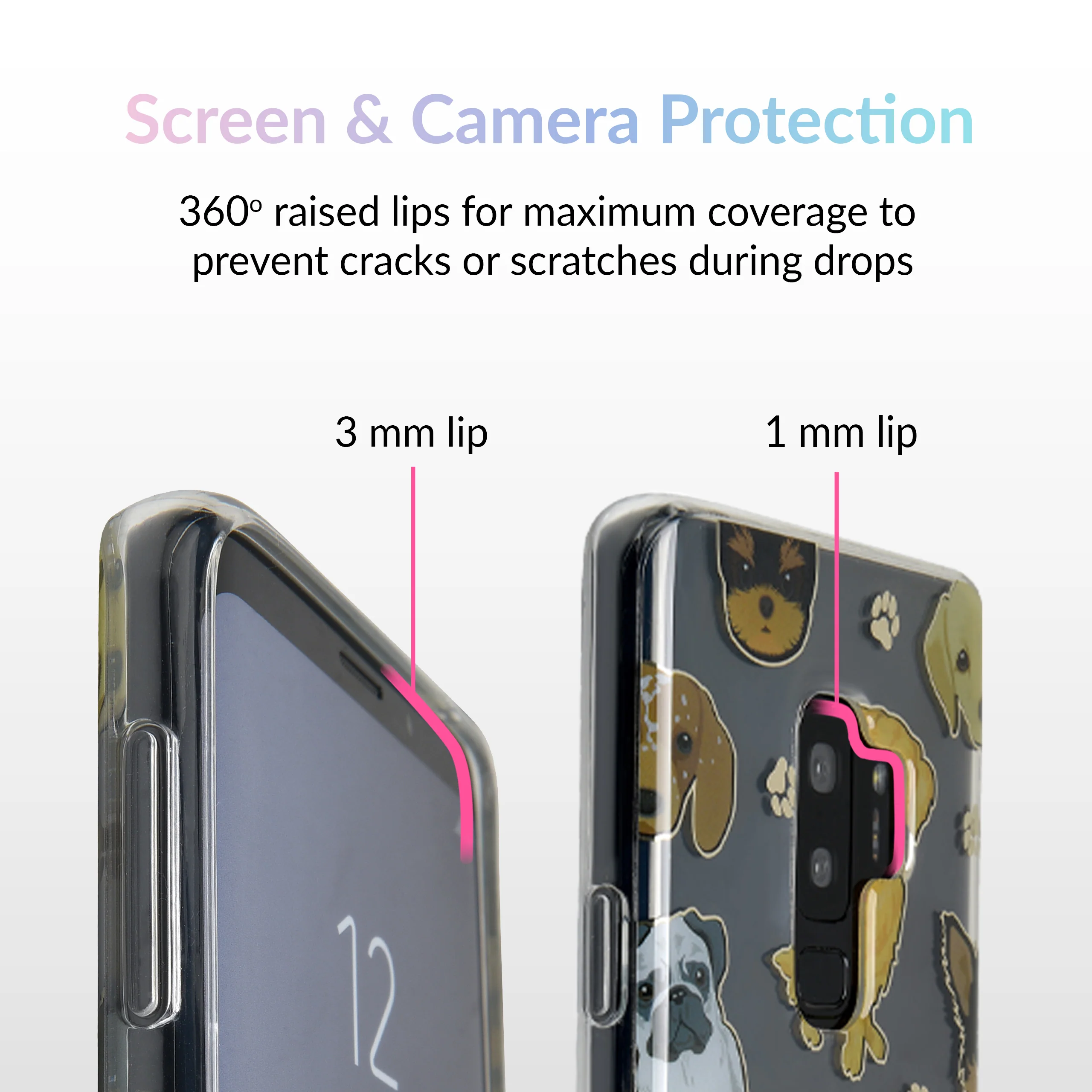 Dog Clear Samsung Galaxy Case - Image 20