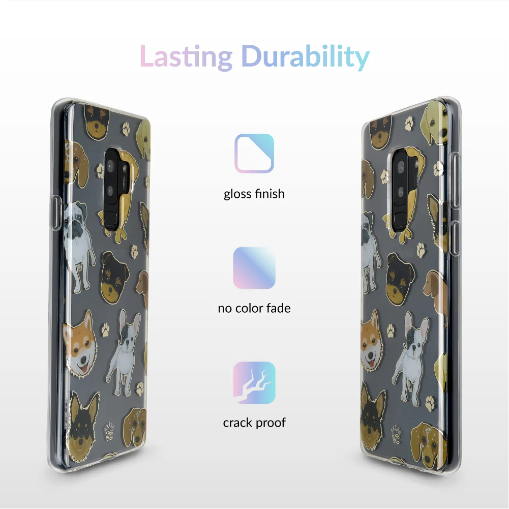 Dog Clear Samsung Galaxy Case - Image 22