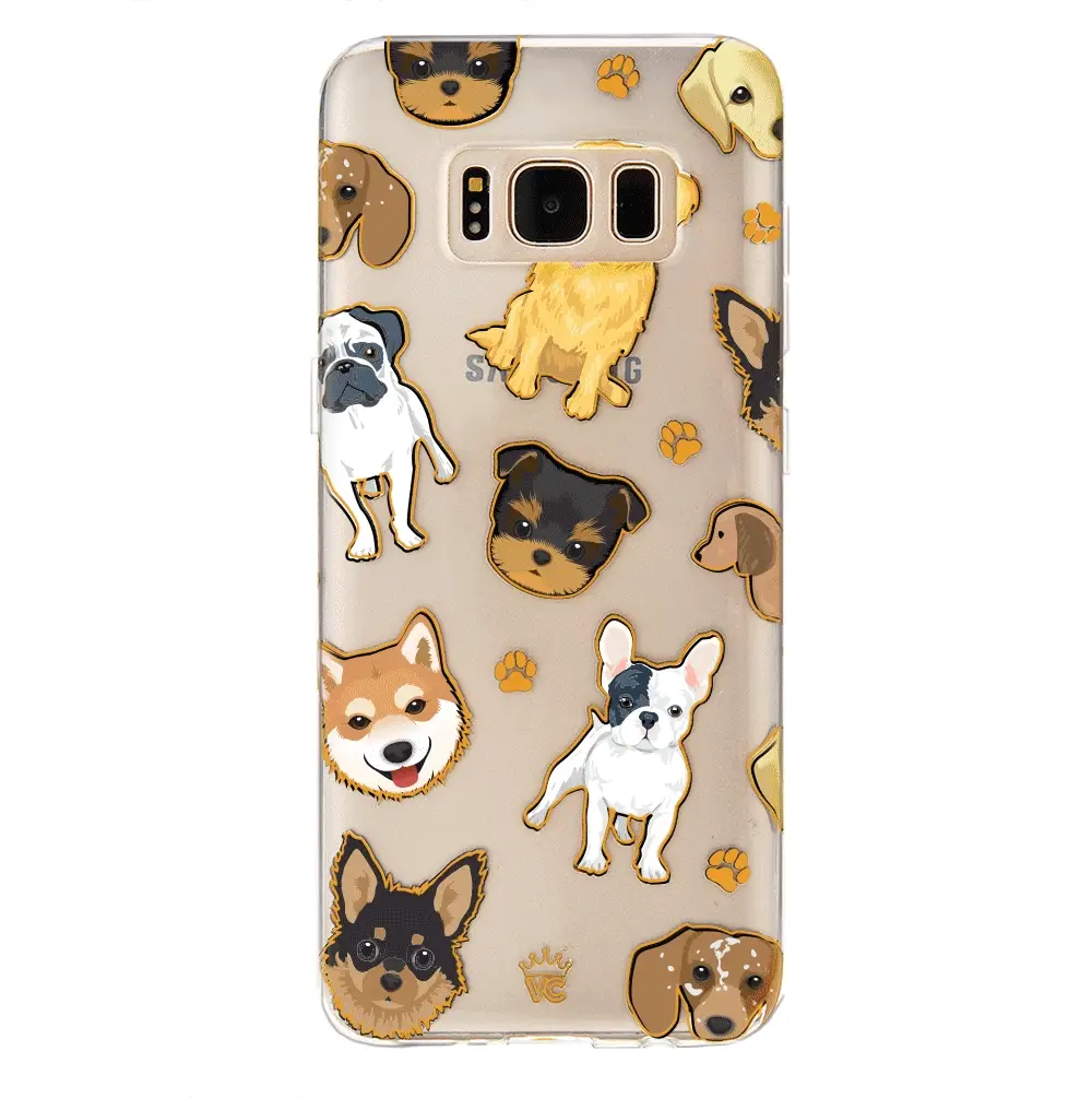 Dog Clear Samsung Galaxy Case - Image 6