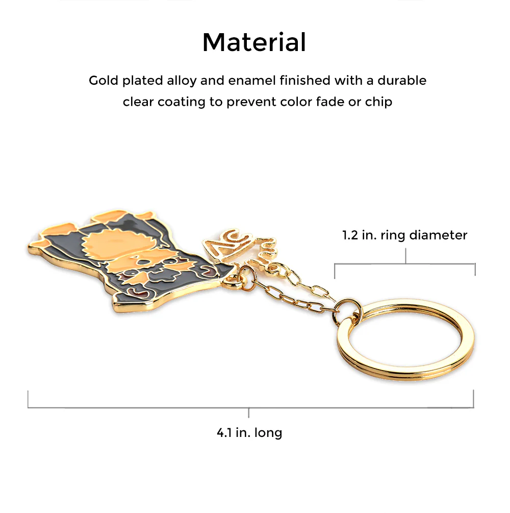 Yorkie Keychain - Image 4