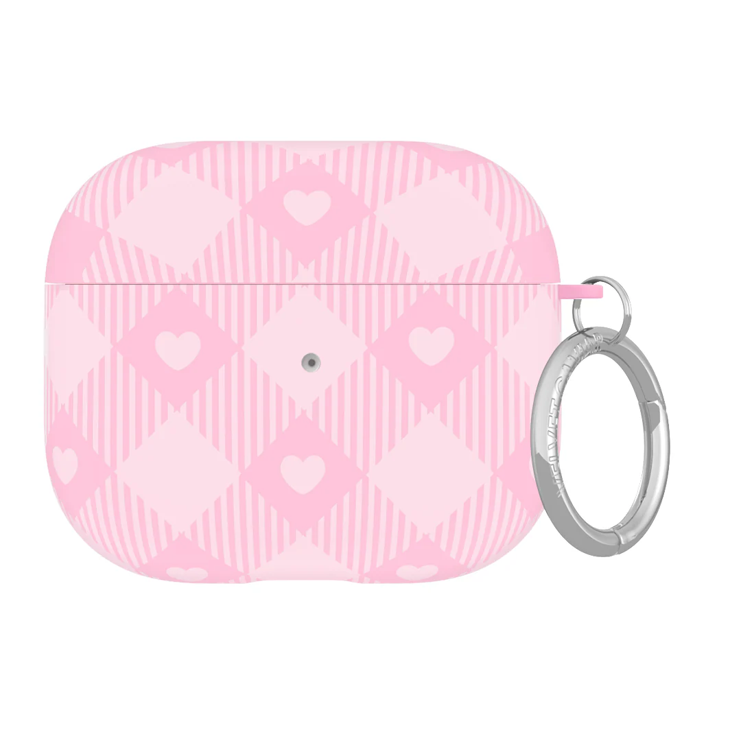 Dolly Pink Gingham AirPod Case - Image 11