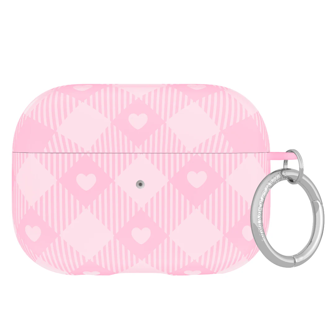 Dolly Pink Gingham AirPod Case - Image 6