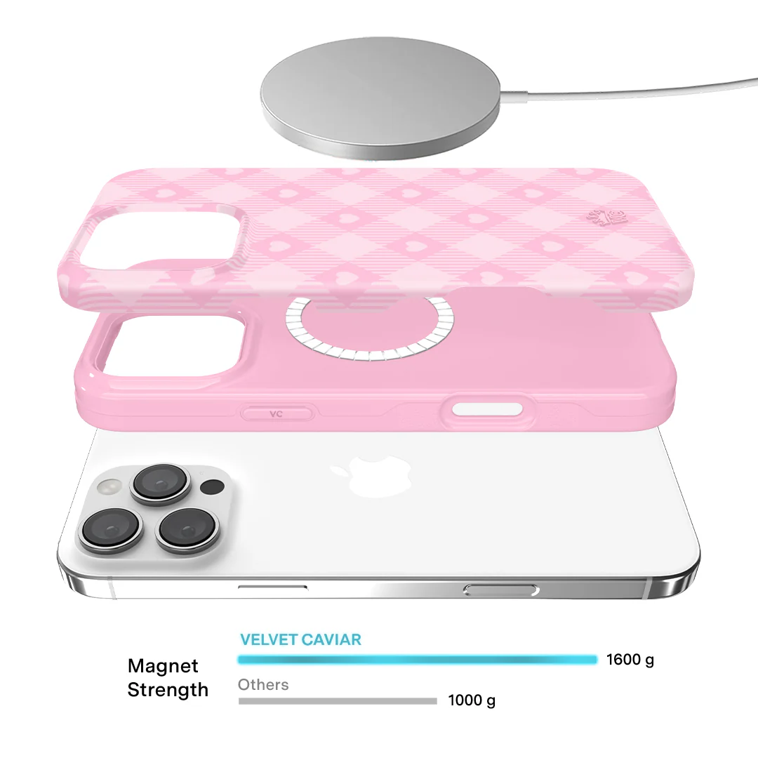 Dolly Pink Gingham iPhone Case - Image 13
