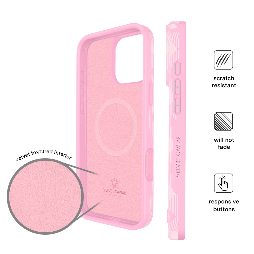 Dolly Pink Gingham iPhone Case - Image 15