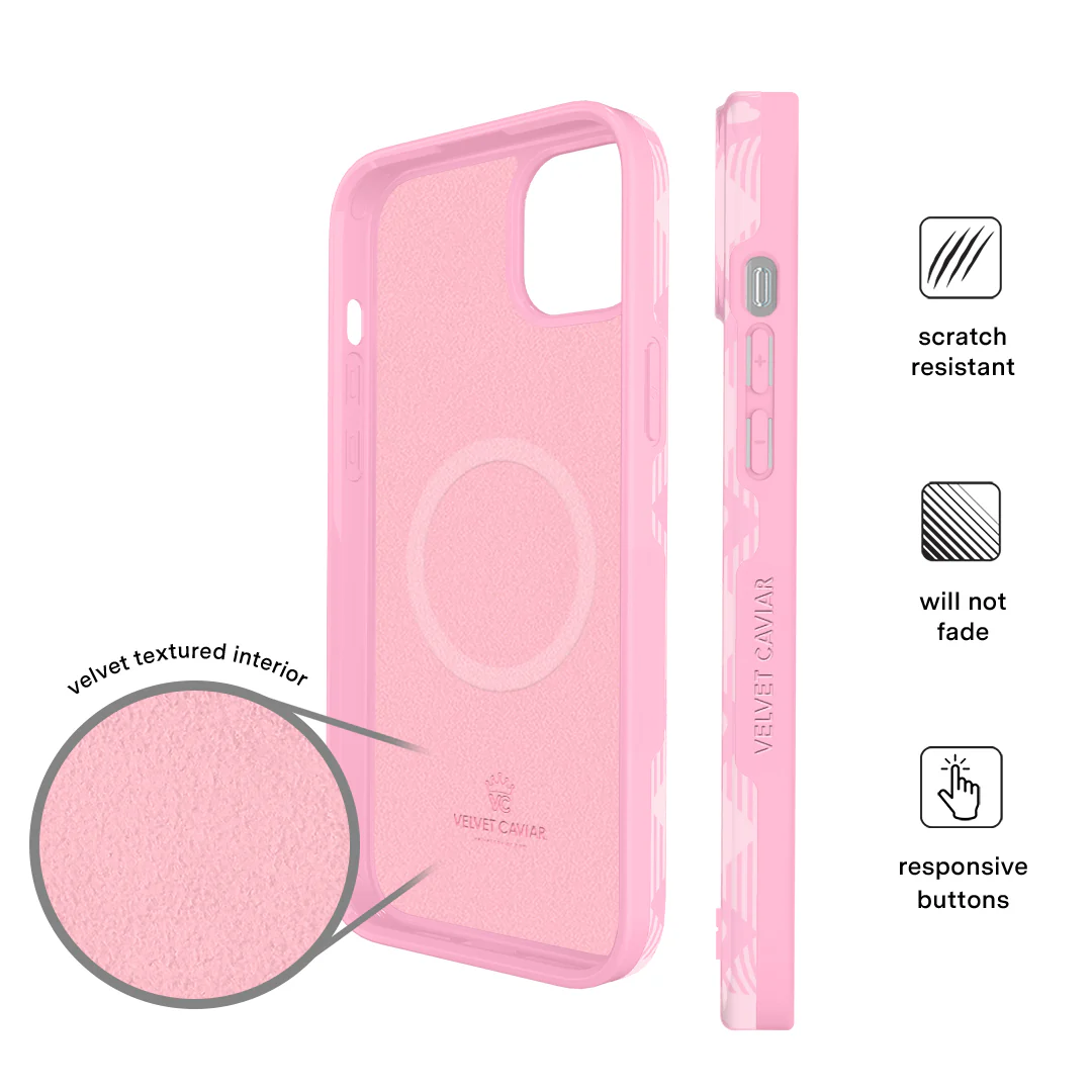 Dolly Pink Gingham iPhone Case - Image 40