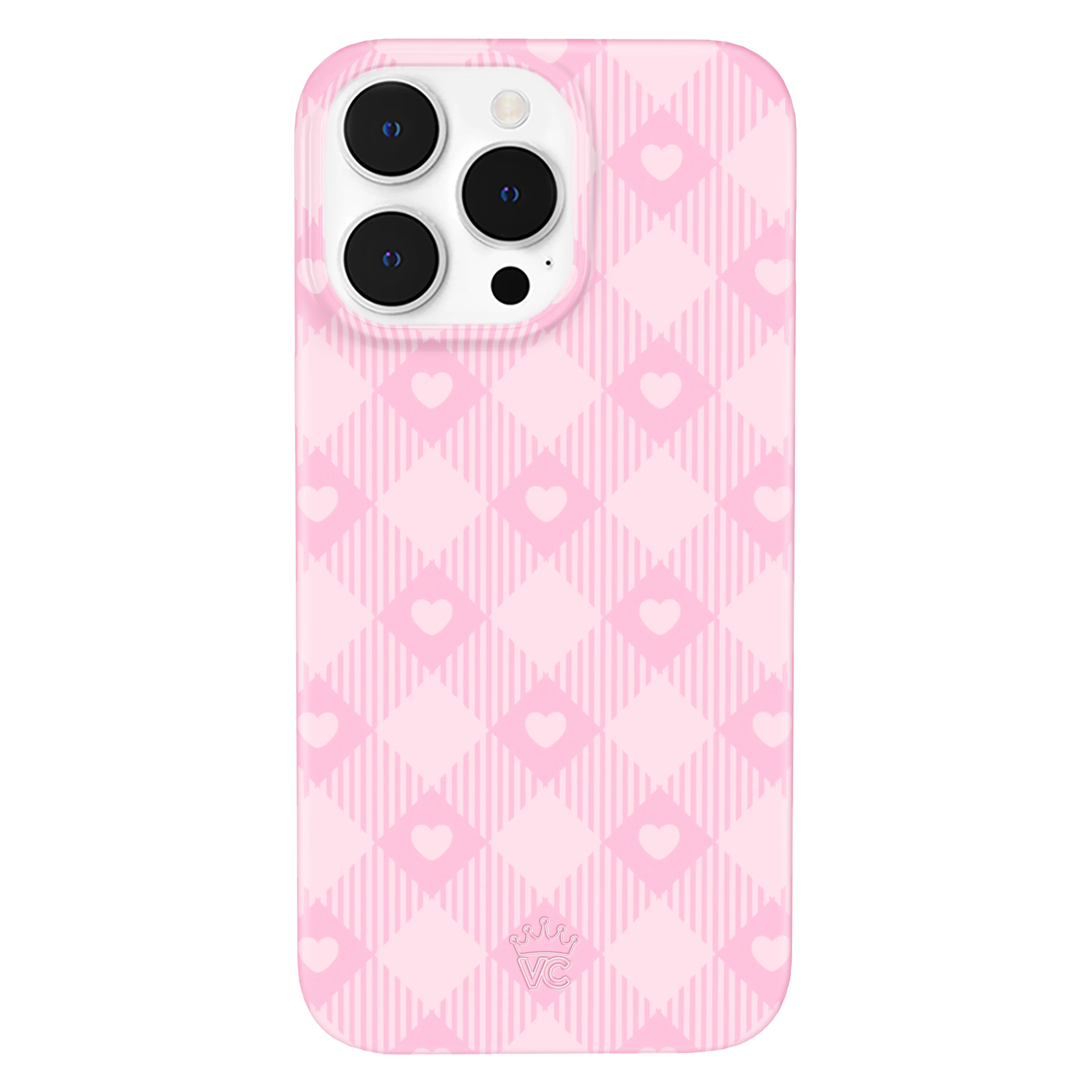 Dolly Pink Gingham iPhone Case - Image 46