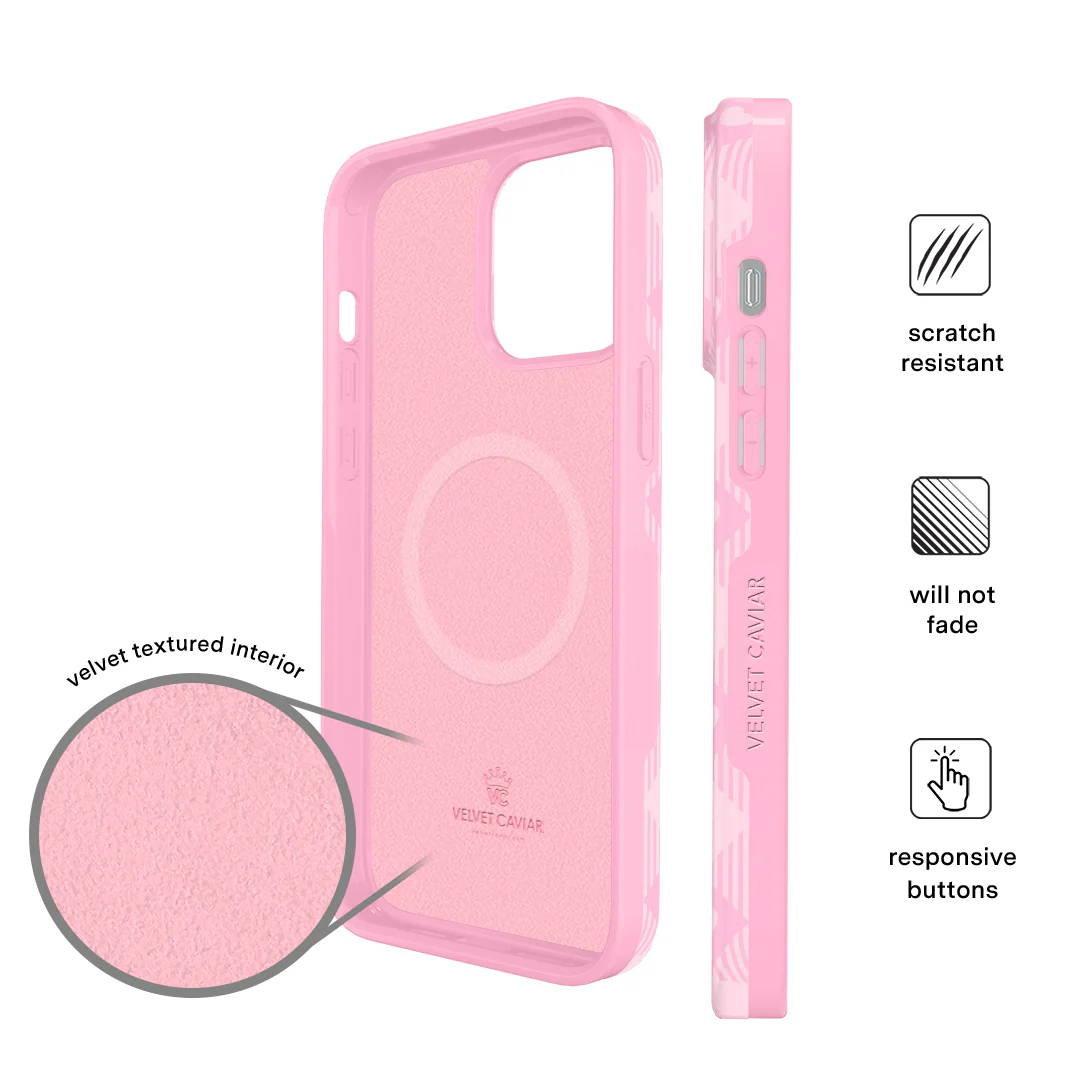 Dolly Pink Gingham iPhone Case - Image 65