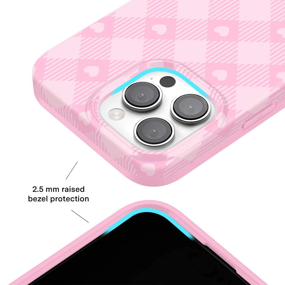Dolly Pink Gingham iPhone Case - Image 7