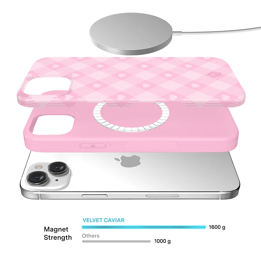Dolly Pink Gingham iPhone Case - Image 73