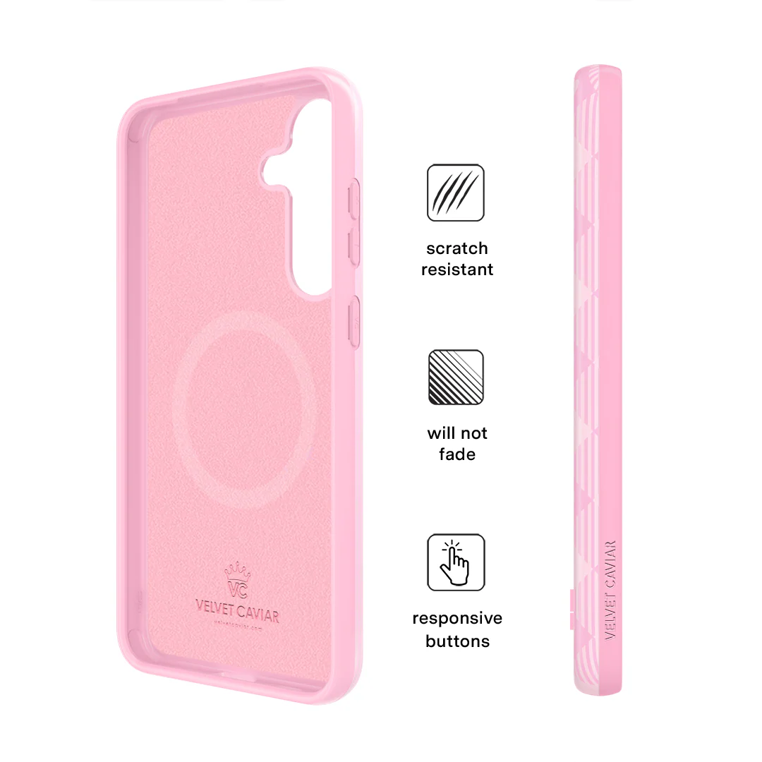 Dolly Pink Gingham Samsung Case - Image 10