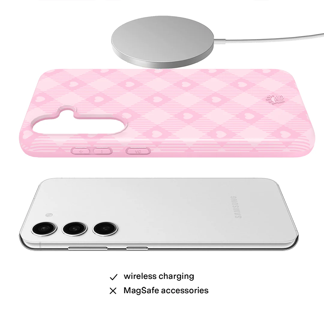 Dolly Pink Gingham Samsung Case - Image 23