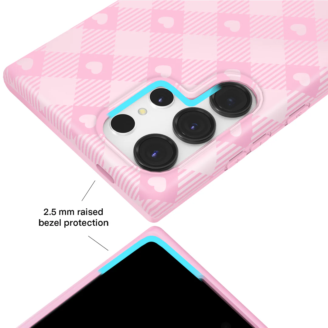 Dolly Pink Gingham Samsung Case - Image 27