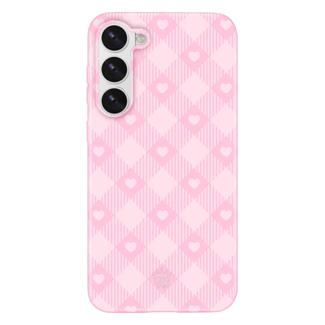 Dolly Pink Gingham Samsung Case - Image 36
