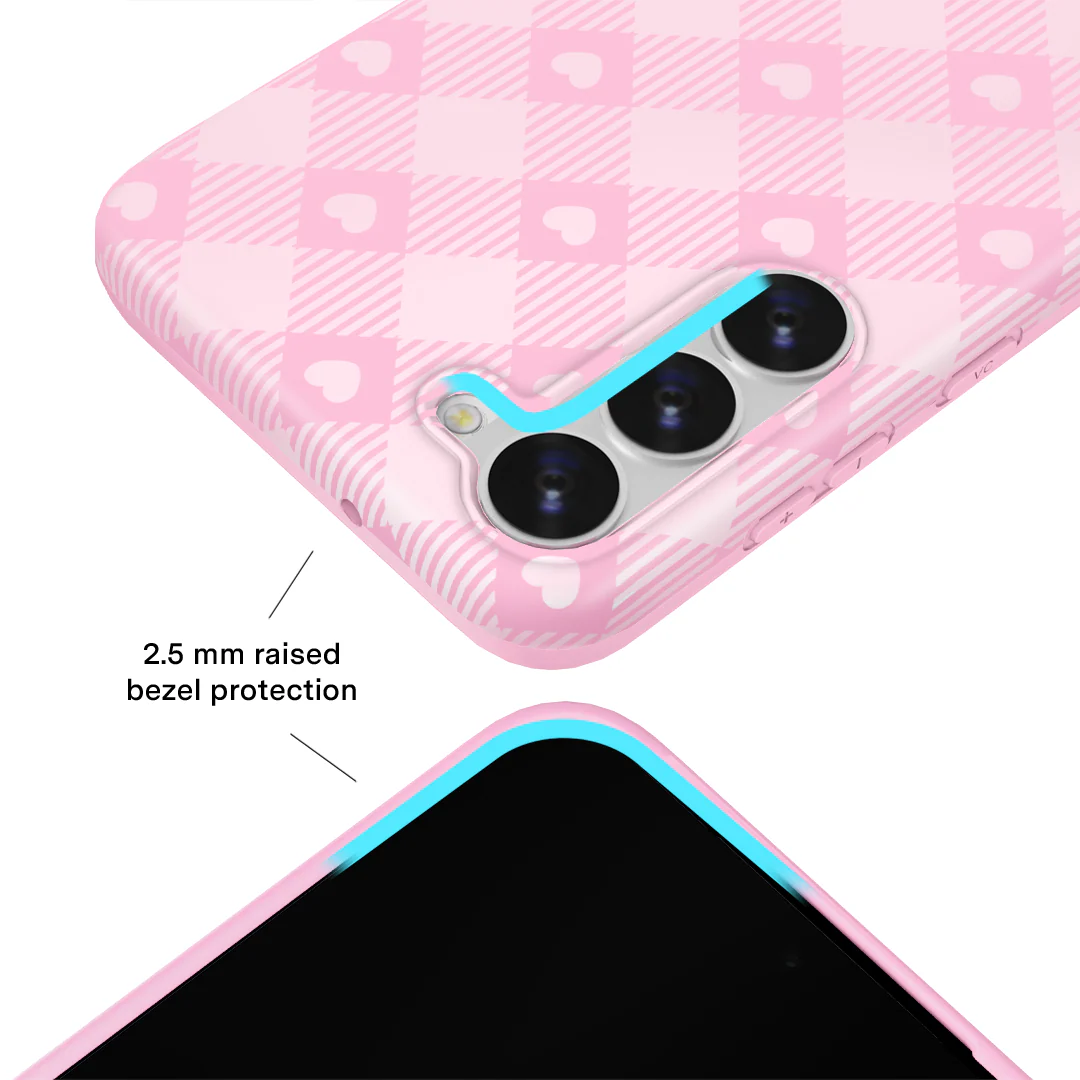 Dolly Pink Gingham Samsung Case - Image 37