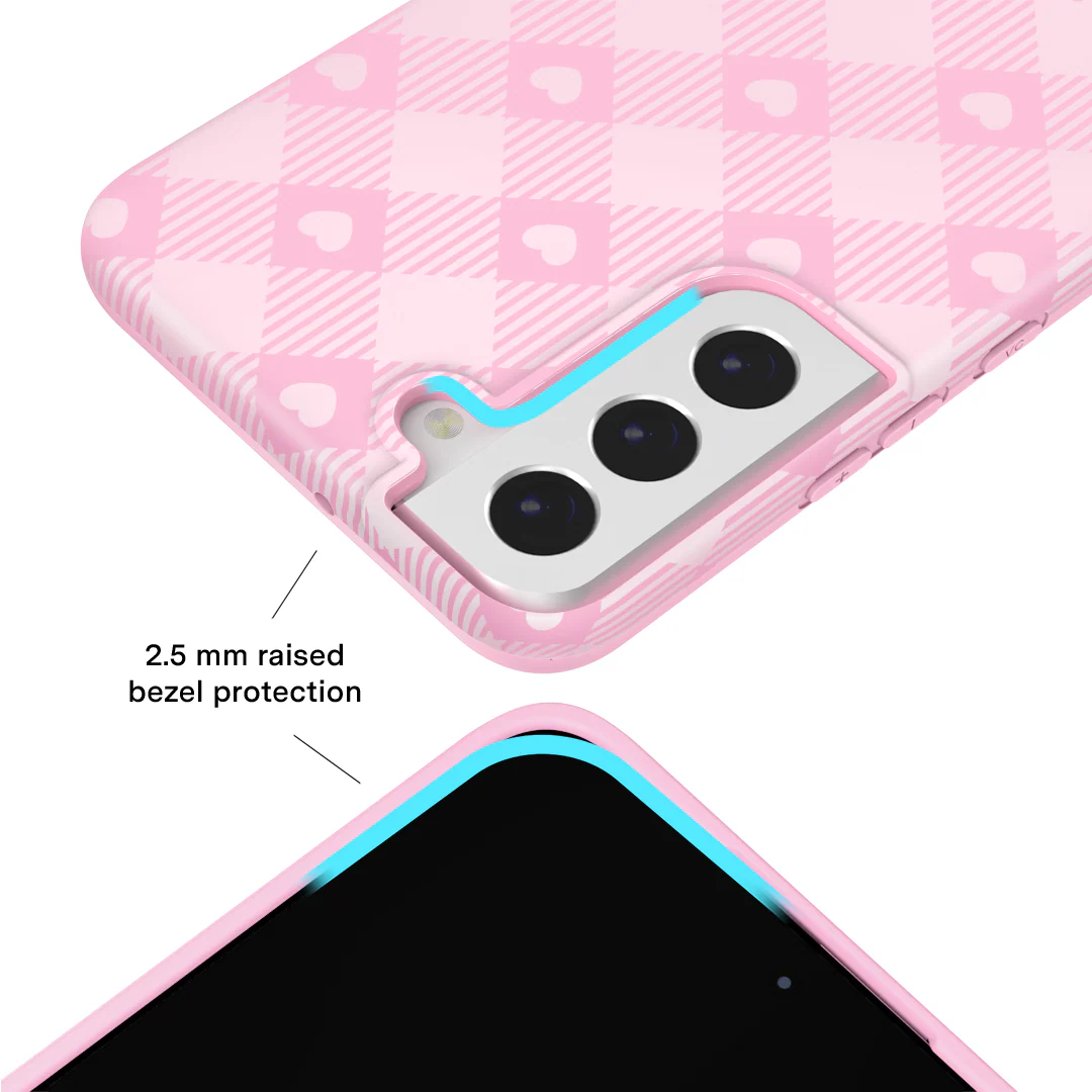 Dolly Pink Gingham Samsung Case - Image 52