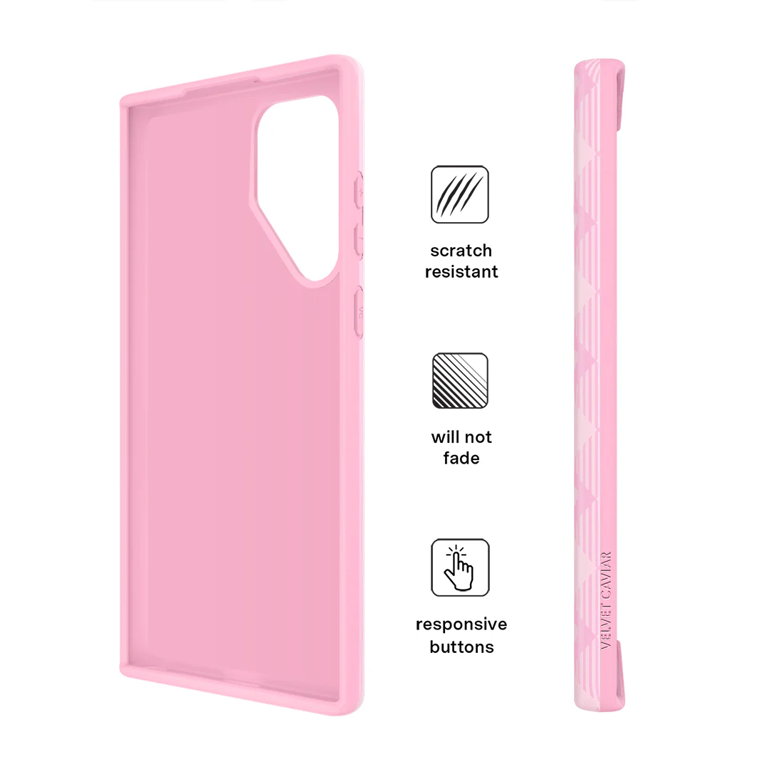 Dolly Pink Gingham Samsung Case - Image 60