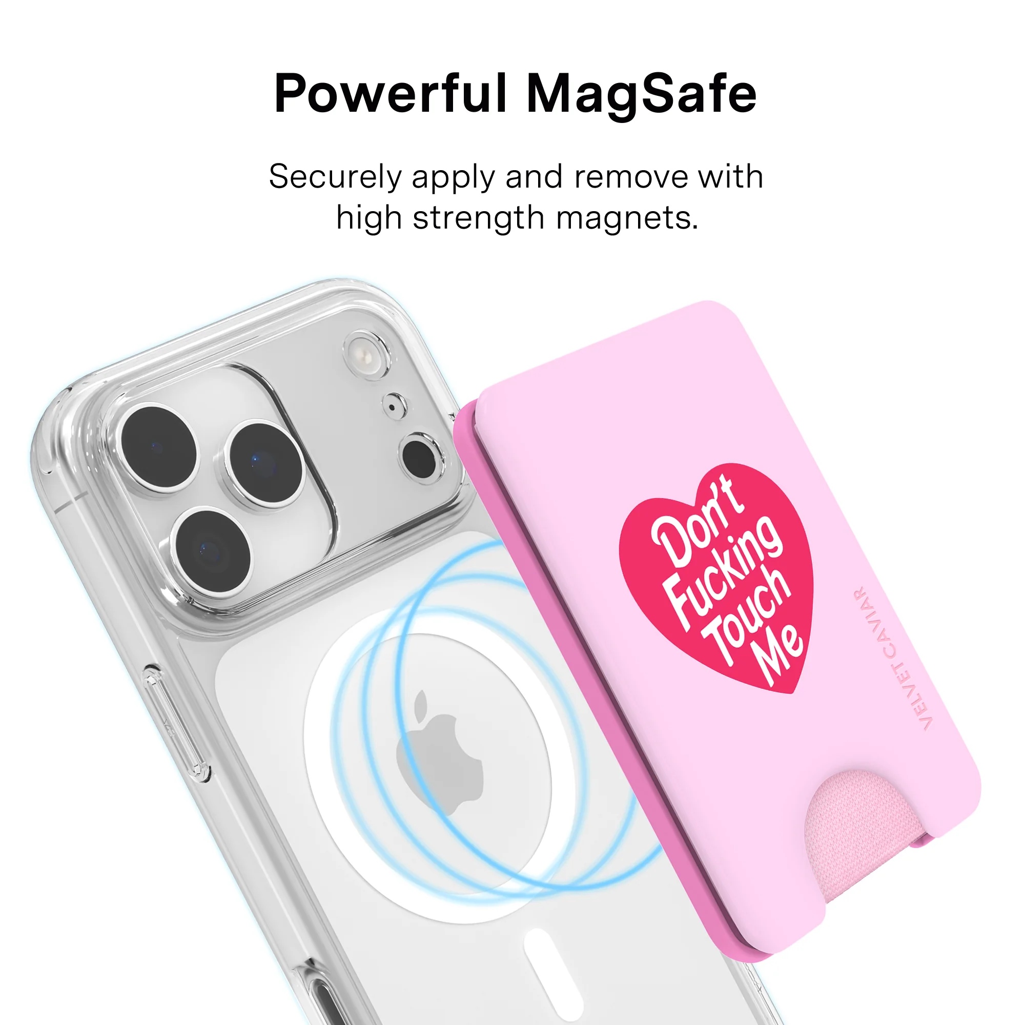 Don't F Touch Me MagSafe Wallet - Image 4