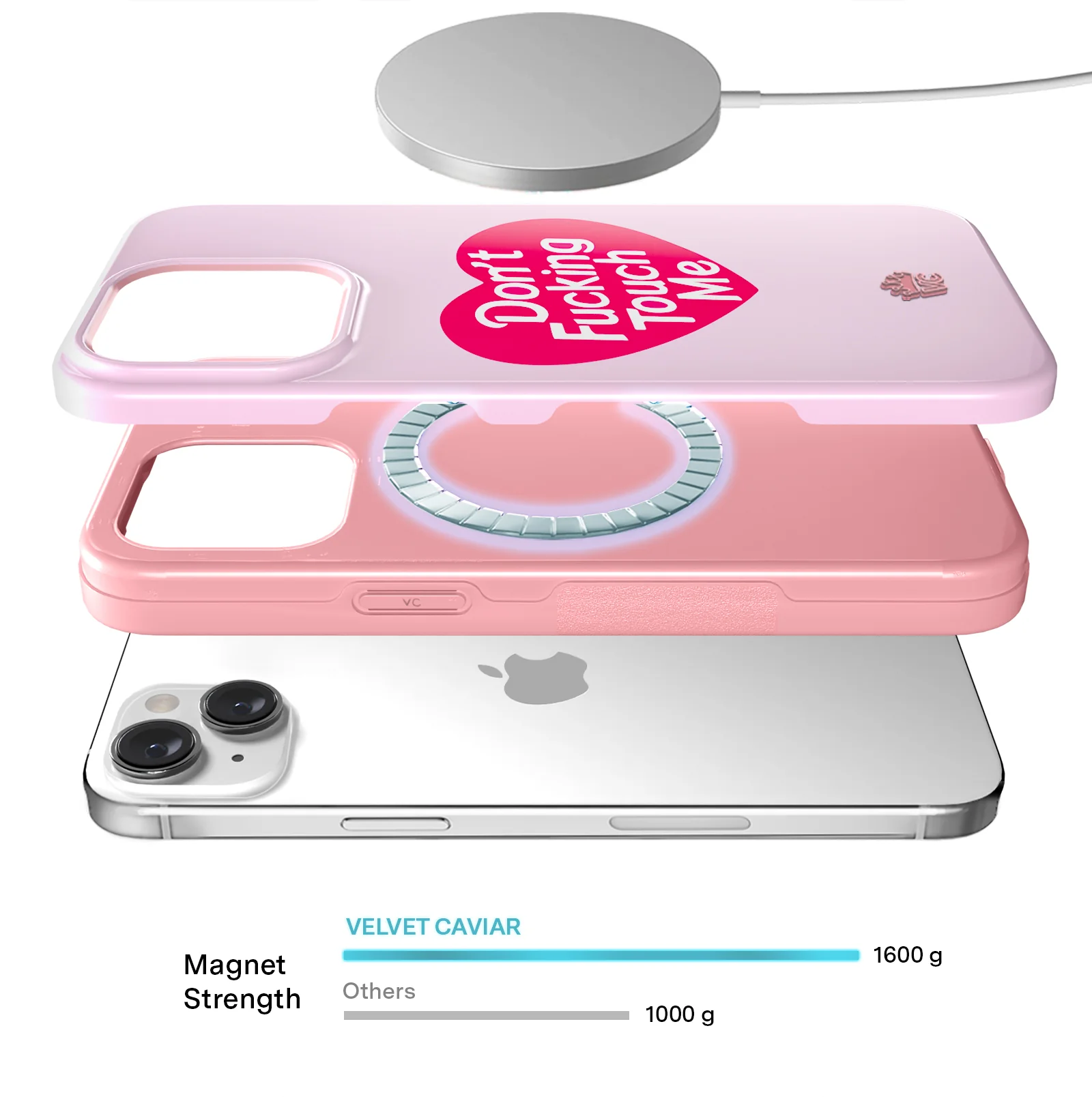 Don't F Touch Me iPhone Case - Image 126