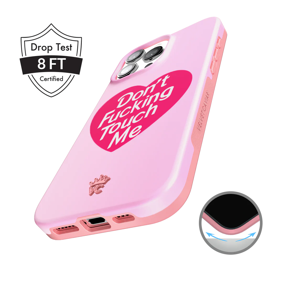 Don't F Touch Me iPhone Case - Image 157