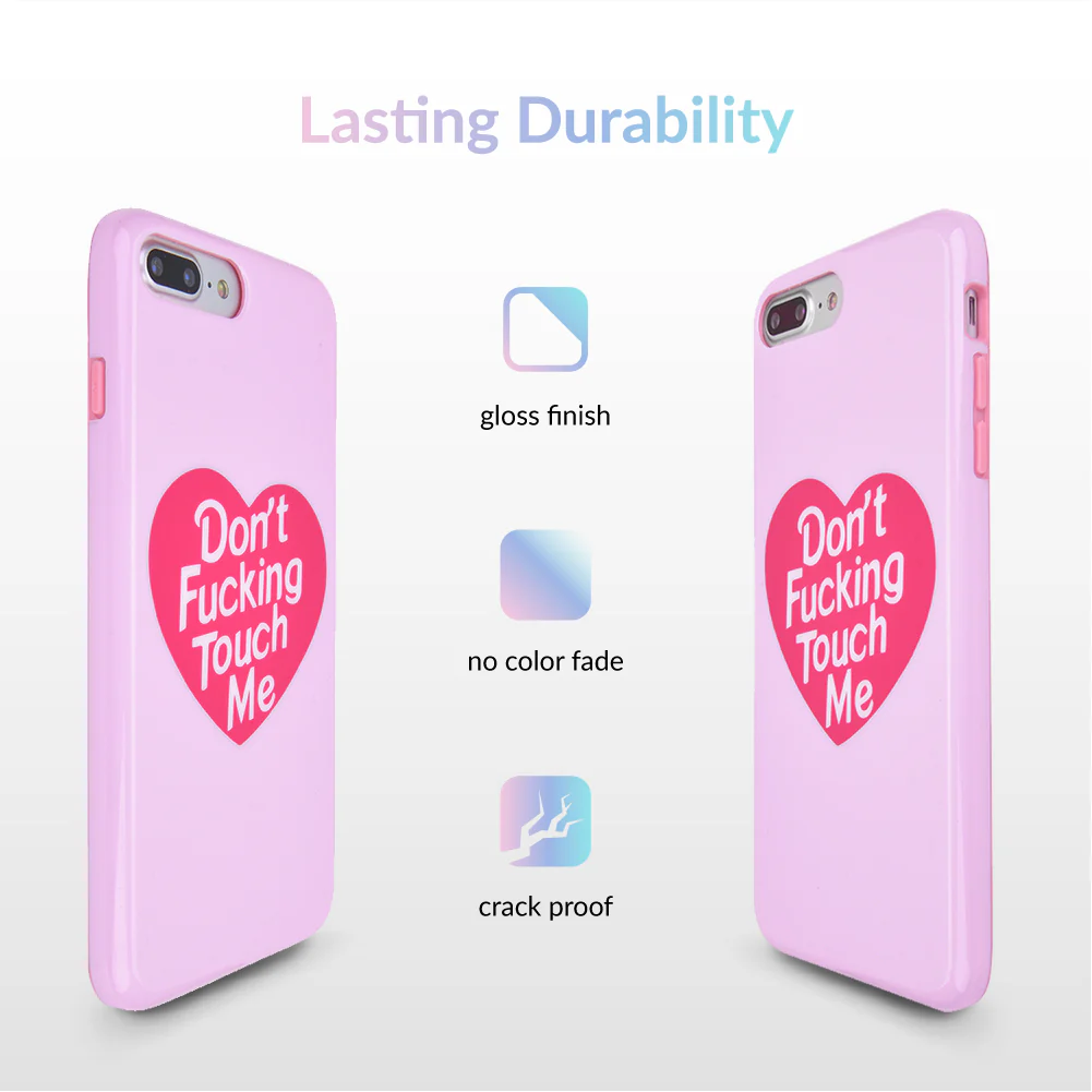 Don't F Touch Me iPhone Case - Image 19