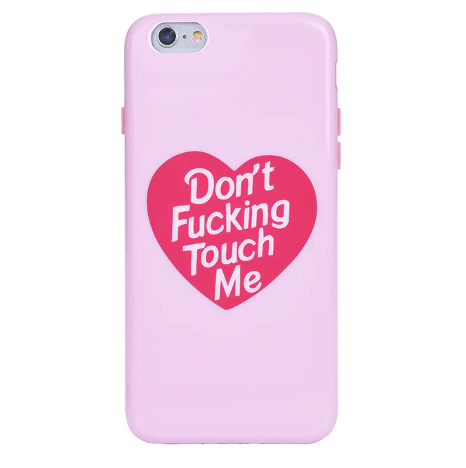 Don't F Touch Me iPhone Case - Image 25