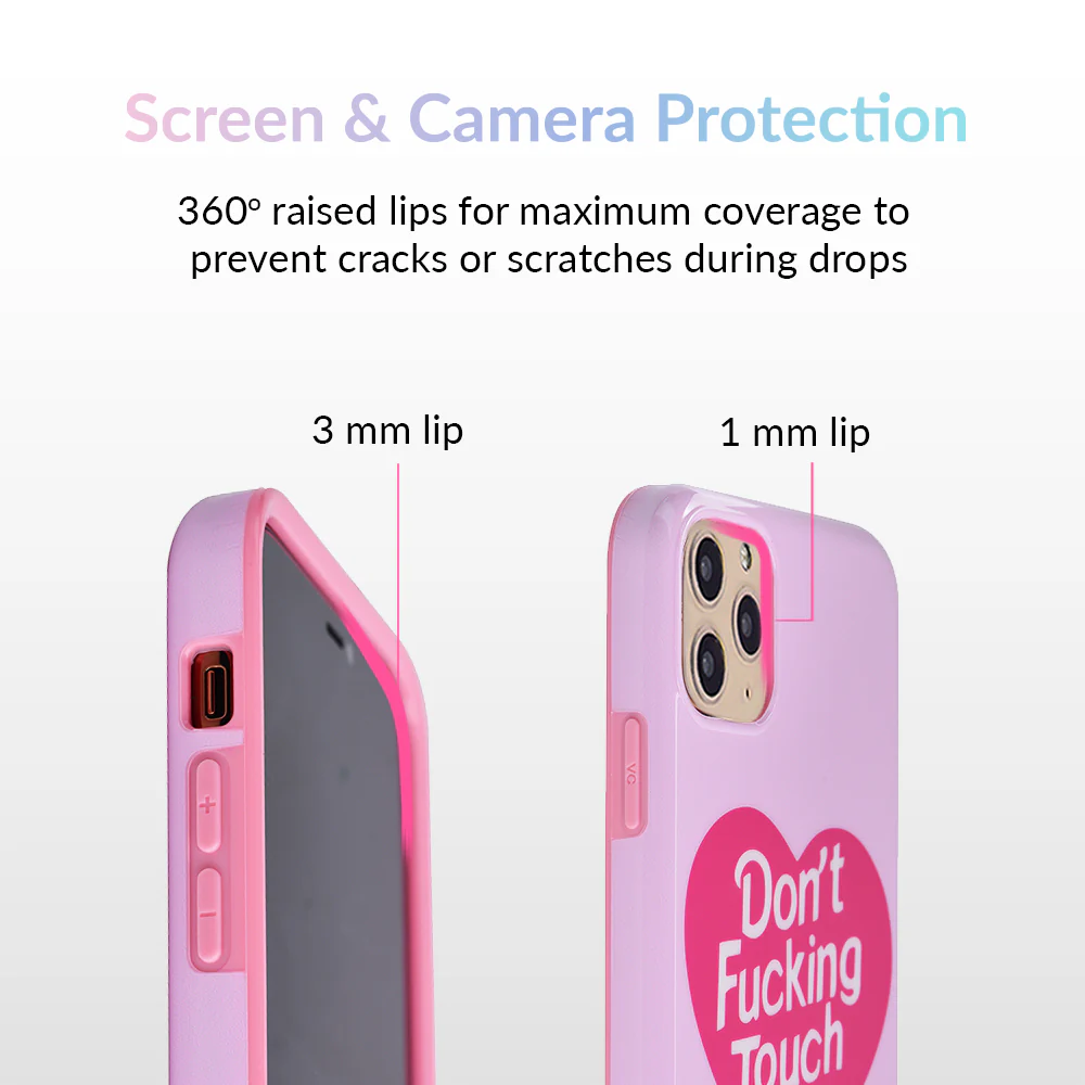 Don't F Touch Me iPhone Case - Image 49