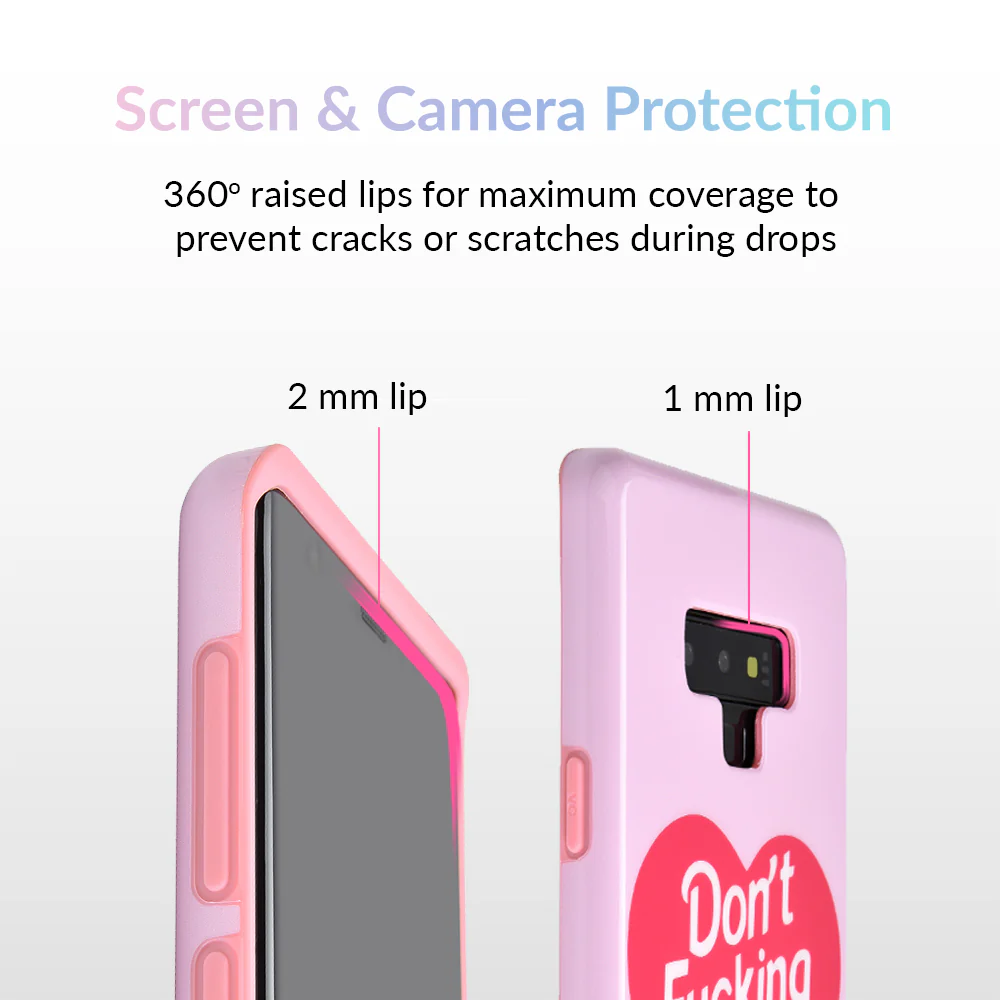 Don't Touch Me Samsung Galaxy Case - Image 2