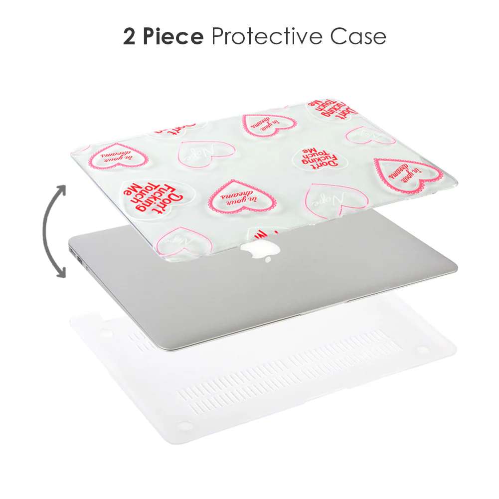 Don't Touch MacBook Case - Image 3