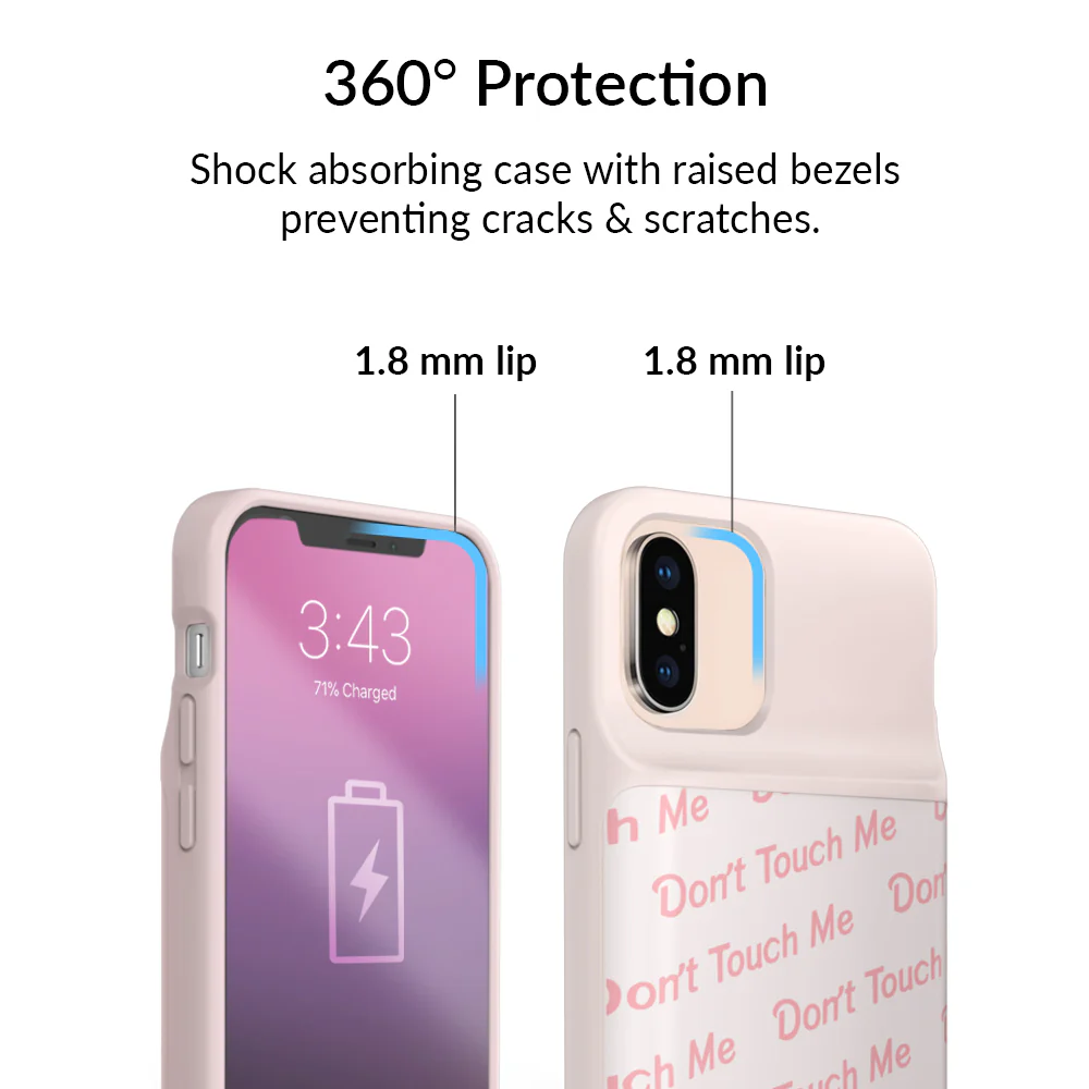 Don't Touch Me iPhone Charging Case - Image 10