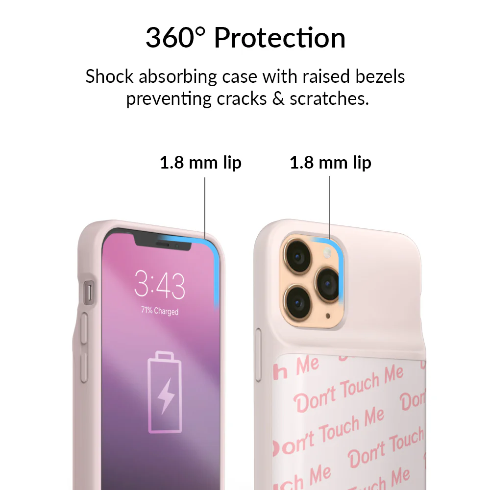 Don't Touch Me iPhone Charging Case - Image 16