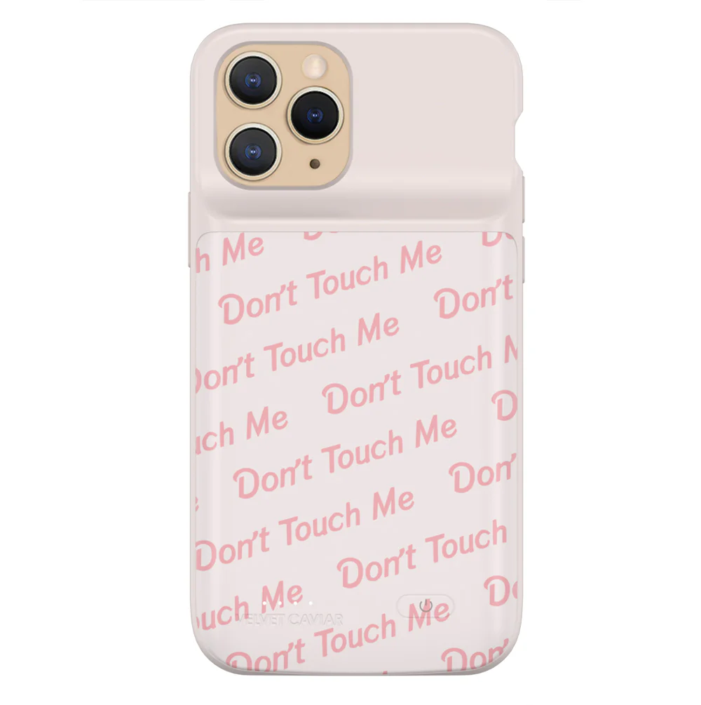 Don't Touch Me iPhone Charging Case - Image 19