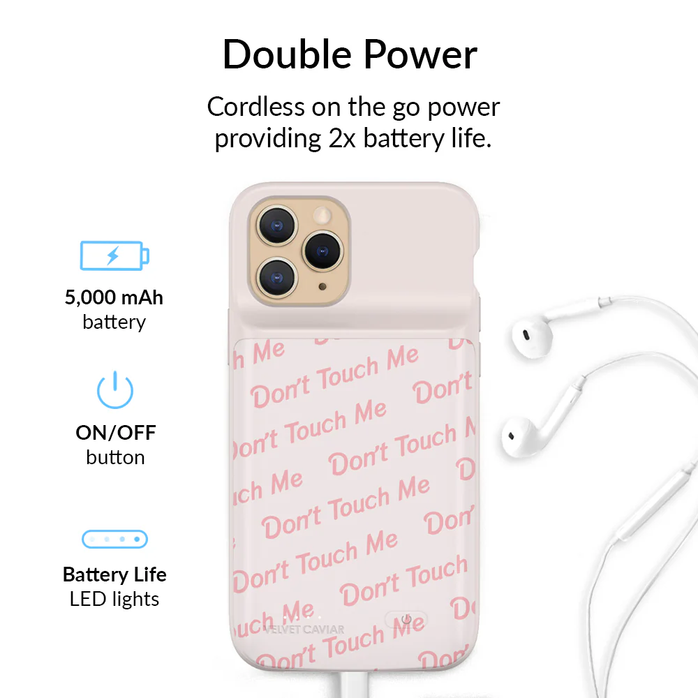 Don't Touch Me iPhone Charging Case - Image 20