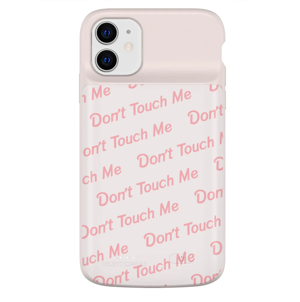 Don't Touch Me iPhone Charging Case - Image 25