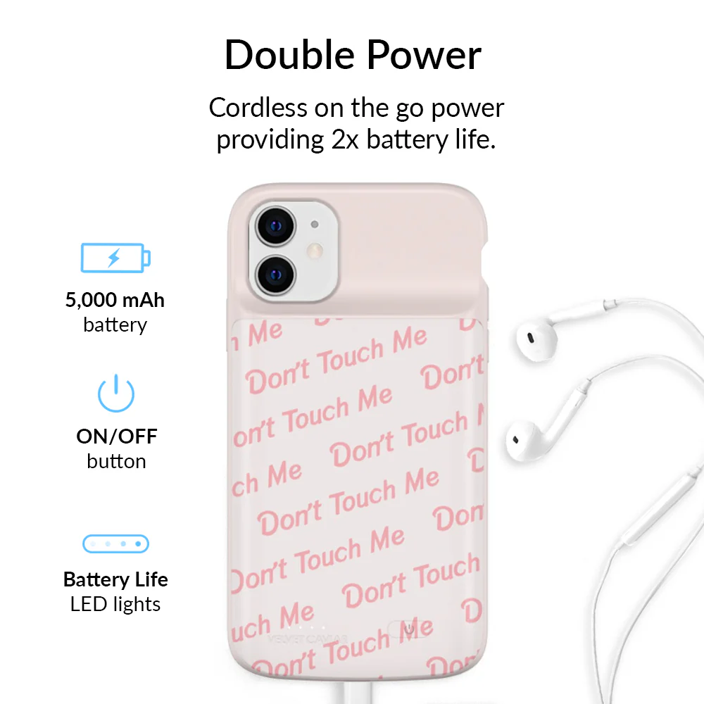 Don't Touch Me iPhone Charging Case - Image 26