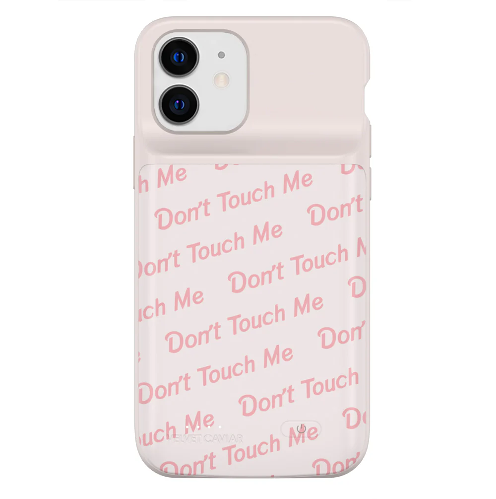 Don't Touch Me iPhone Charging Case - Image 31