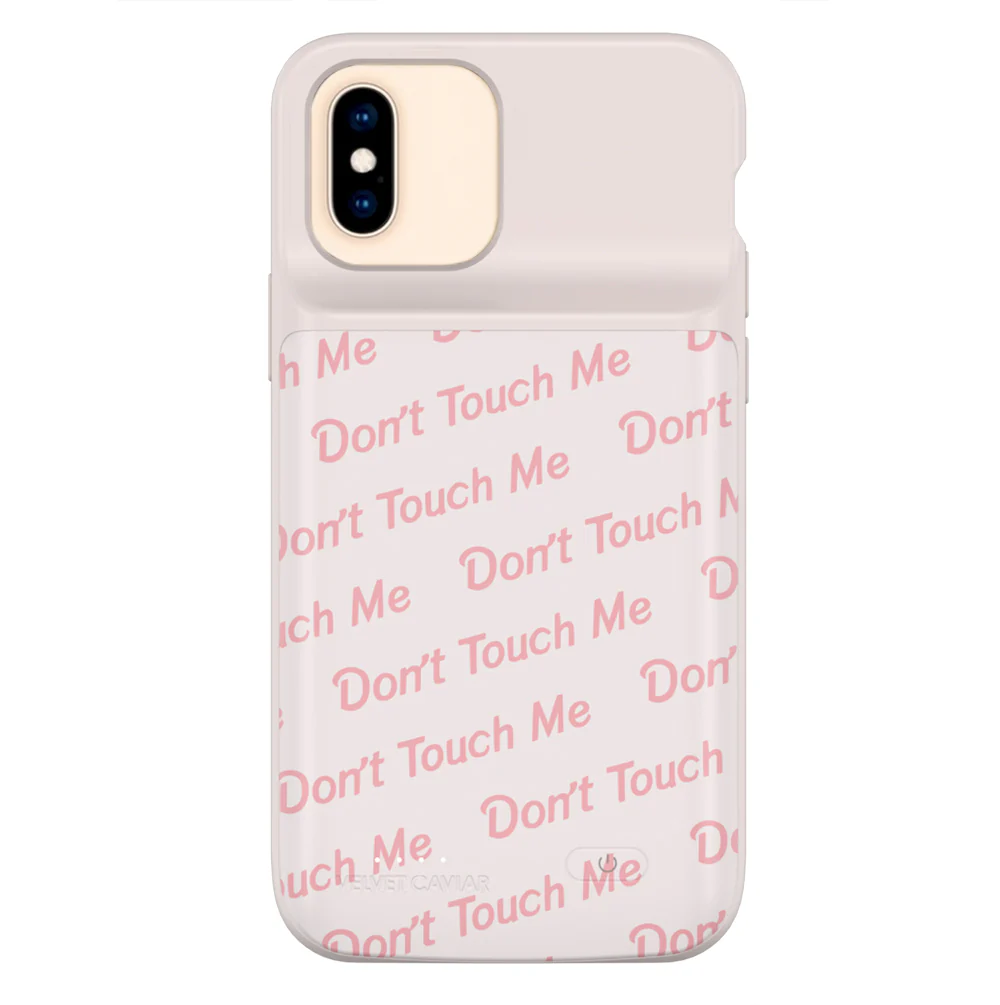 Don't Touch Me iPhone Charging Case - Image 7