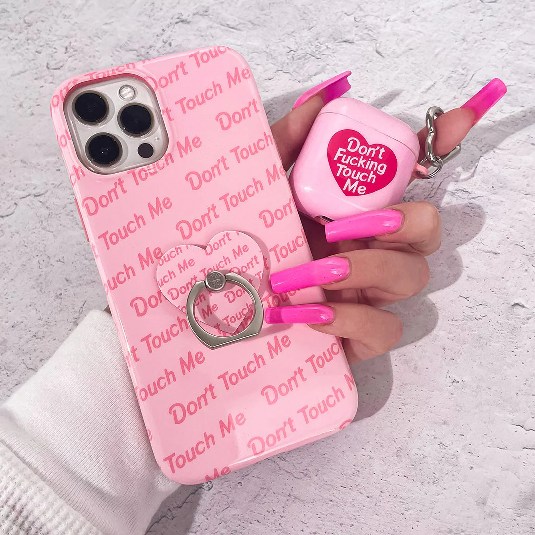 Don't Touch iPhone Case - Image 80