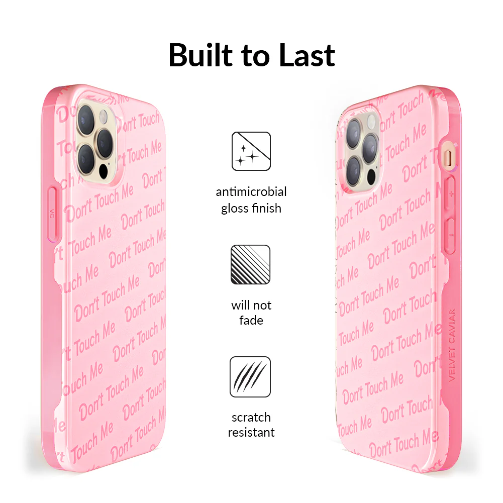 Don't Touch iPhone Case - Image 89