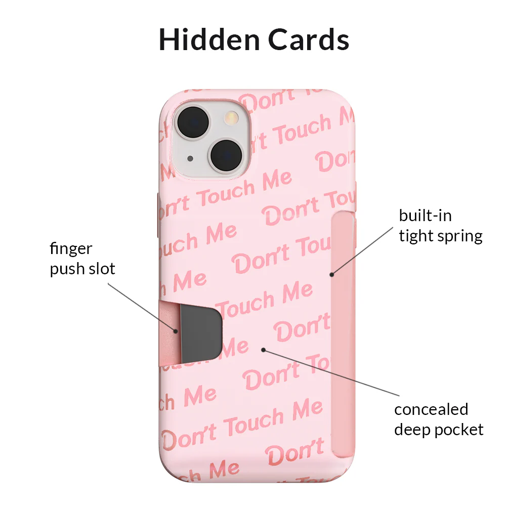 Don't Touch Me iPhone Wallet Case - Image 108