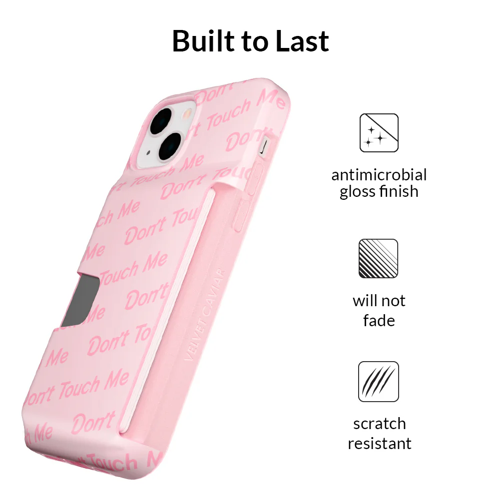 Don't Touch Me iPhone Wallet Case - Image 112