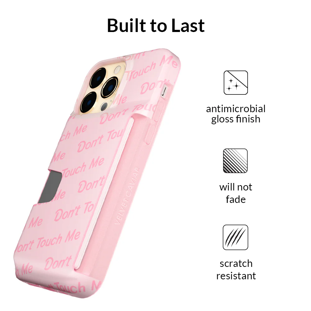 Don't Touch Me iPhone Wallet Case - Image 120