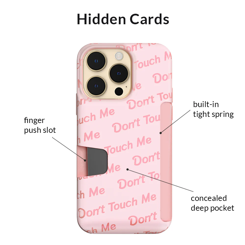 Don't Touch Me iPhone Wallet Case - Image 124