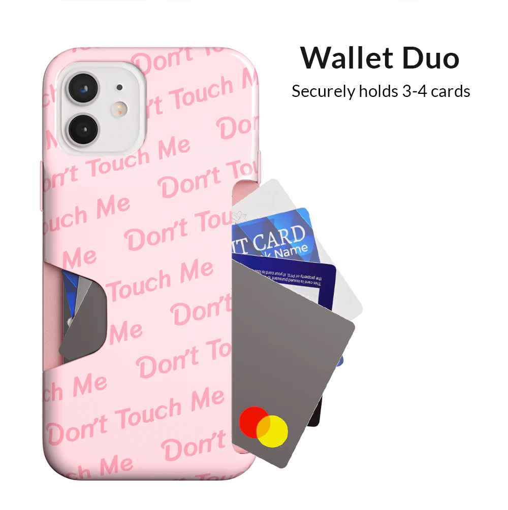 Don't Touch Me iPhone Wallet Case - Image 19